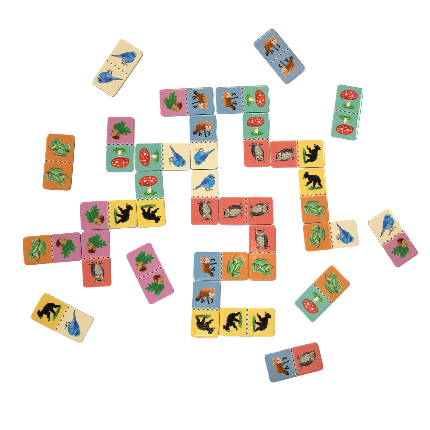 Busy Woods Dominoes