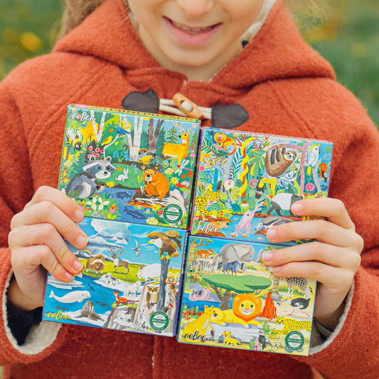 Wild Habitats Miniature Puzzle Assortment