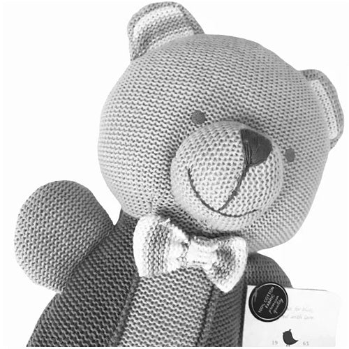 Bentley the Bear - Knitted Plush Toy