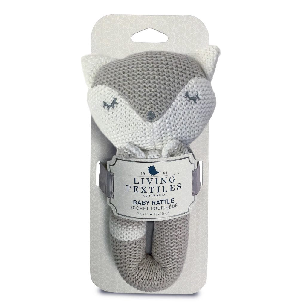 Charley the Fox - Baby Rattle Toy