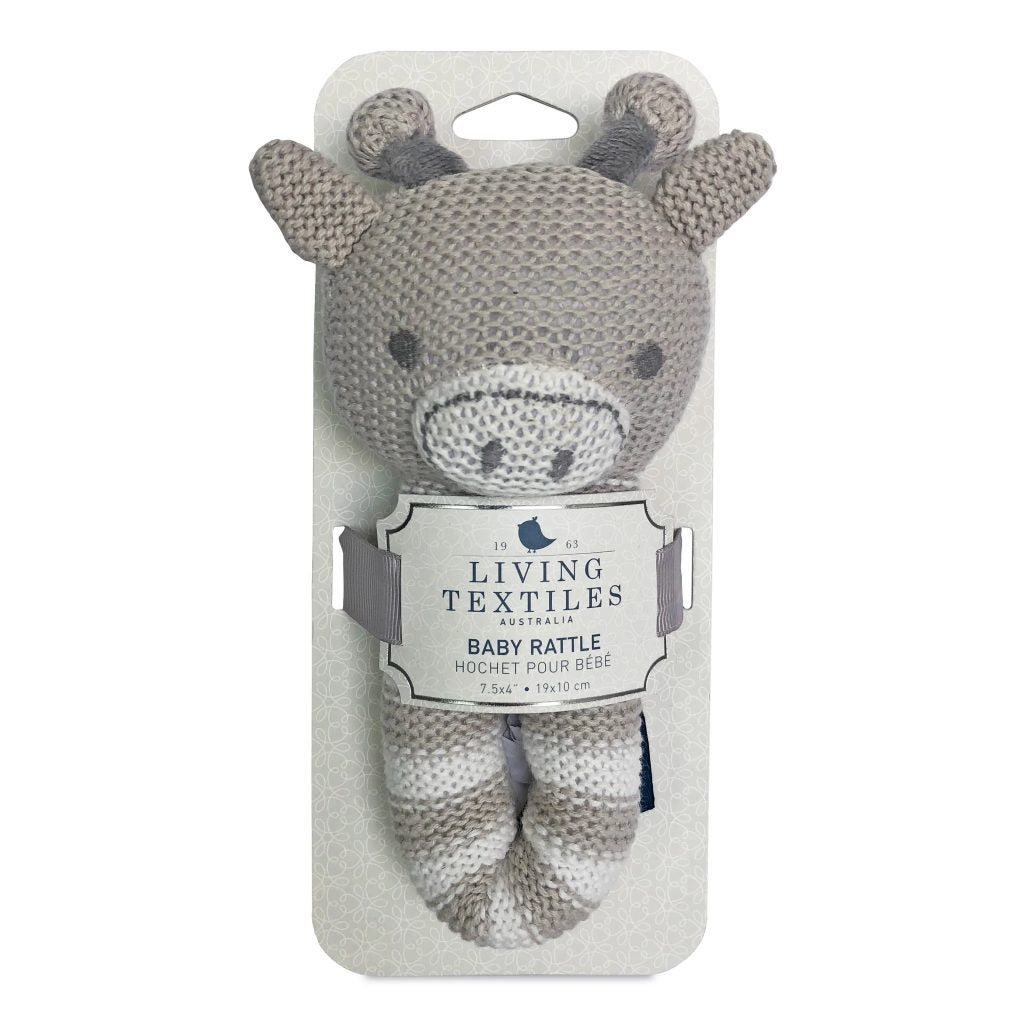 Finn the Giraffe - Baby Rattle Toy