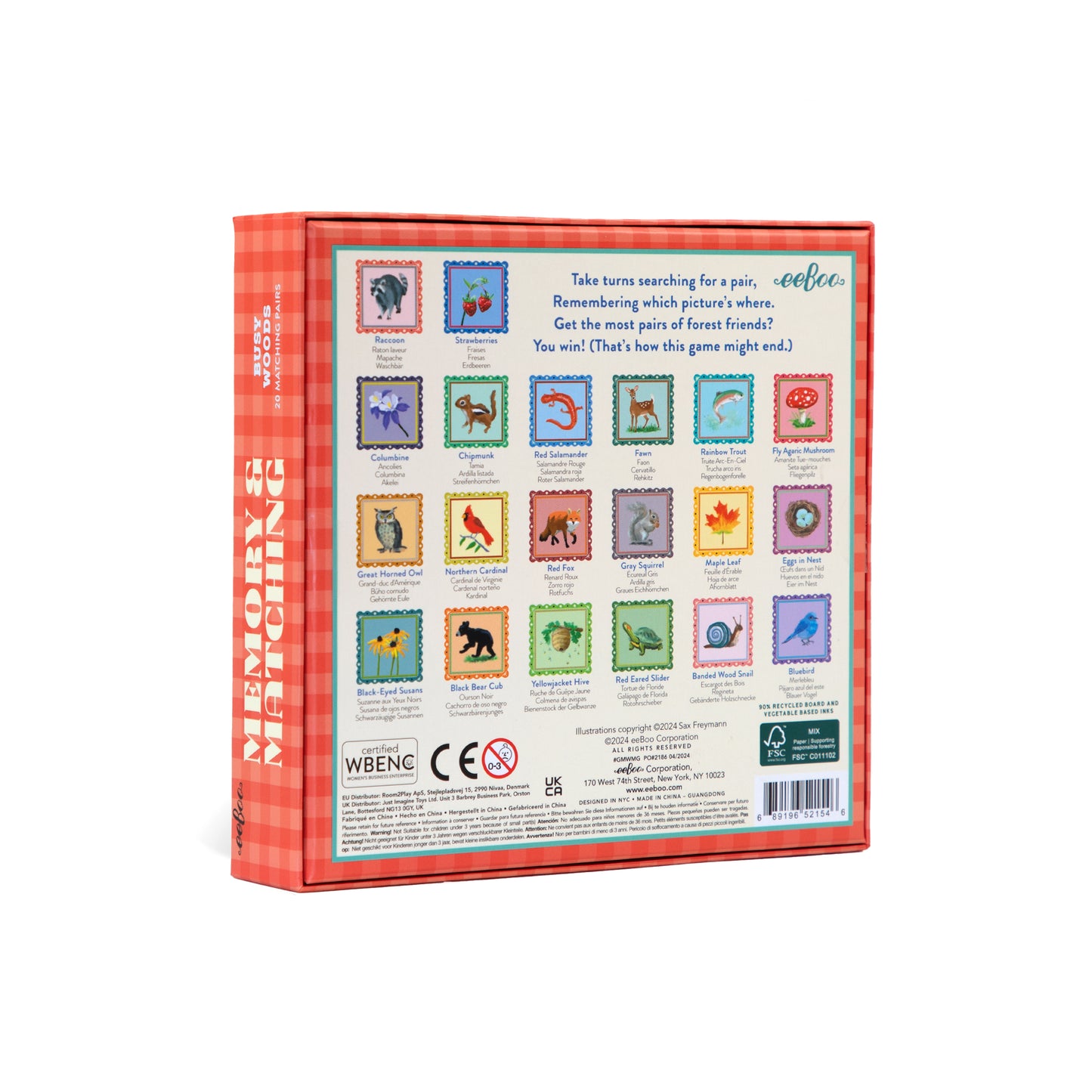 Busy Woods Matching Game