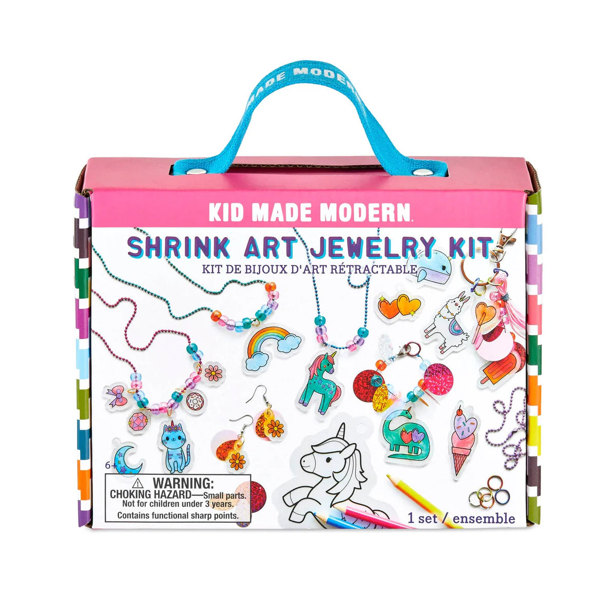 Kid Made Modern: Shrink Art Jewelry Kit