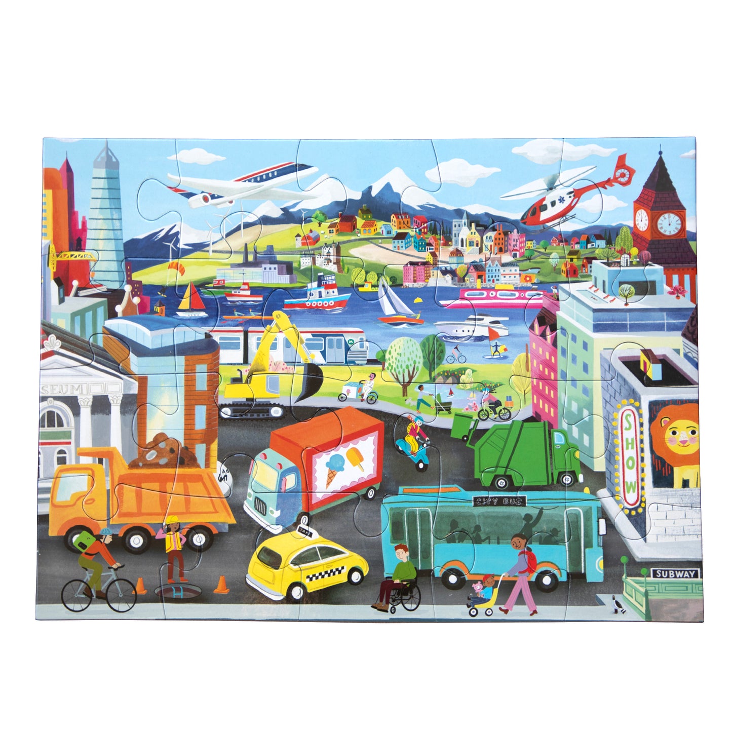 Vehicles 20pc Puzzle