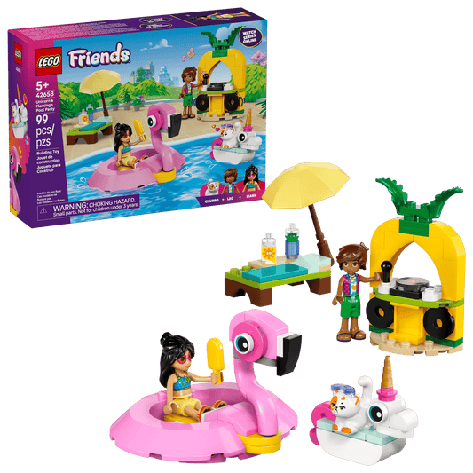 Unicorn & Flamingo Pool Party