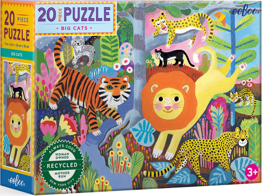 Big Cats 20pc Puzzle